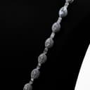 Diamond Cross Pendant on Marquise Station Chain thumbnail 2