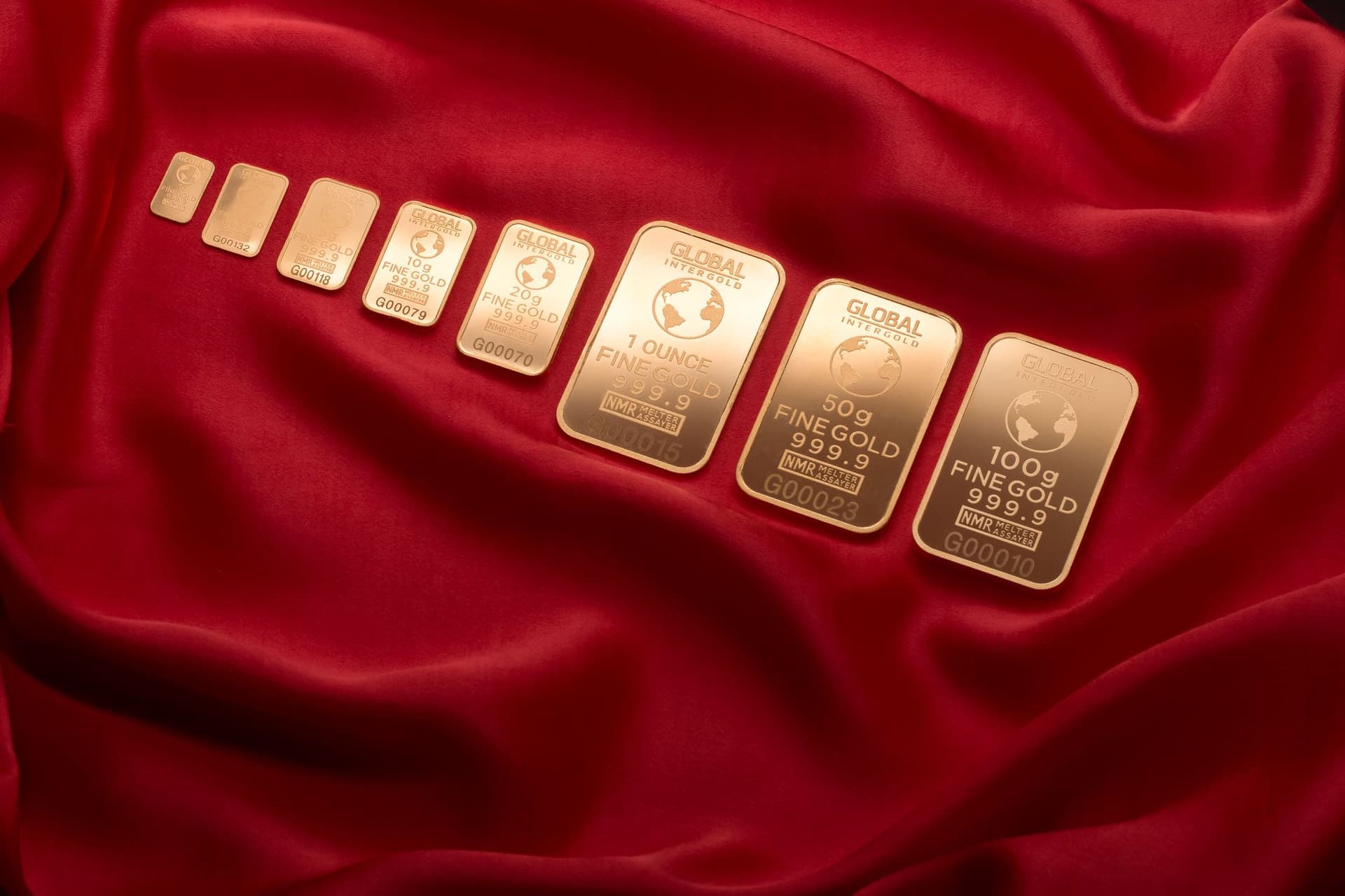 Gold bullion bars