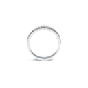 White Gold Eternity Diamond Baguette and Pointer Ring thumbnail 3