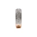 Rose Gold Eternity 5 Row Diamond Pointer Ring thumbnail 2
