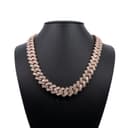 Miami Cuban Diamond Baguette Chain thumbnail 1