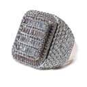 Sqaure Diamond Baguette Ring thumbnail 4