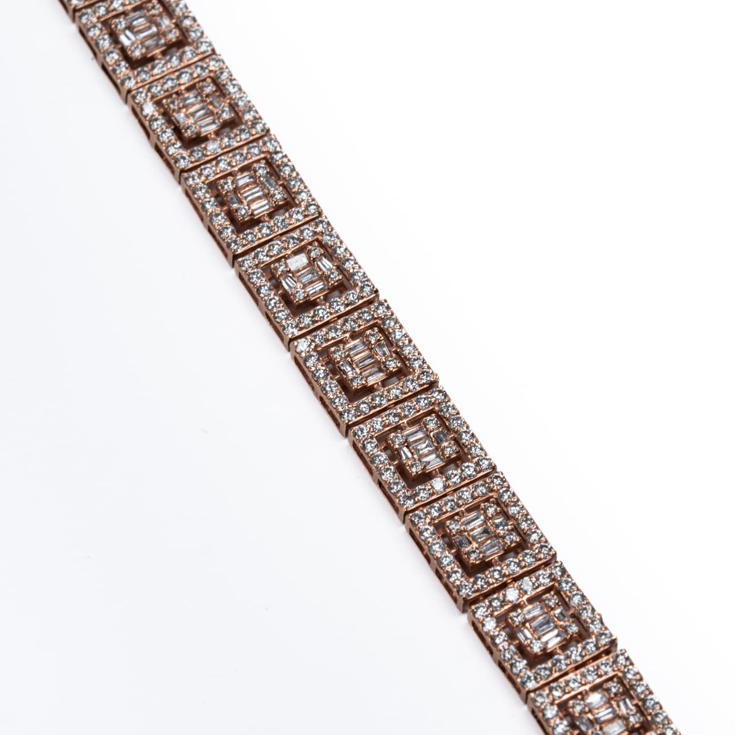 Rose Gold Diamond Bracelet