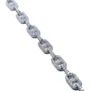 White Gold Gucci Link Diamond Bracelet thumbnail 1