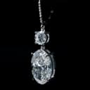 Royale Oval Diamond Earrings thumbnail 2