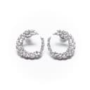 Marquis Wave Diamond Earrings thumbnail 2