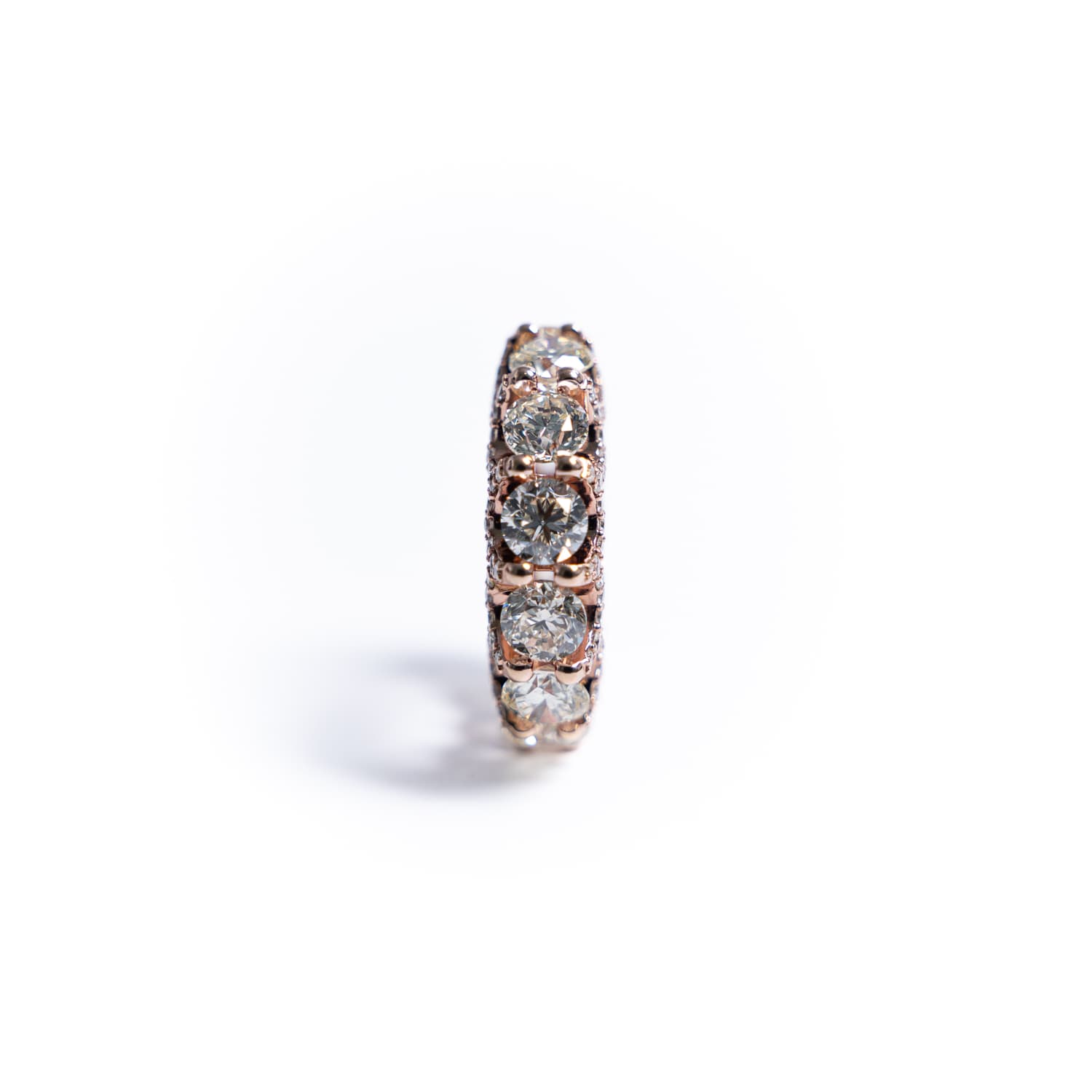 Rose Gold Infinity Band Ring