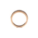Rose Gold Eternity Diamond Pointer Ring thumbnail 3