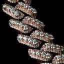 24mm Miami Raised Diamond Pointer Chain thumbnail 3