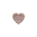 Rose Gold Baguette and Round Cut Diamond Heart Ring thumbnail 1