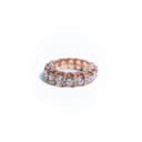 Rose Gold Infinity Band Ring thumbnail 3