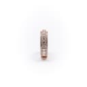 Rose Gold Triple Row Diamond Ring Large thumbnail 1