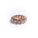 Rose Gold Infinity Band Ring thumbnail 3