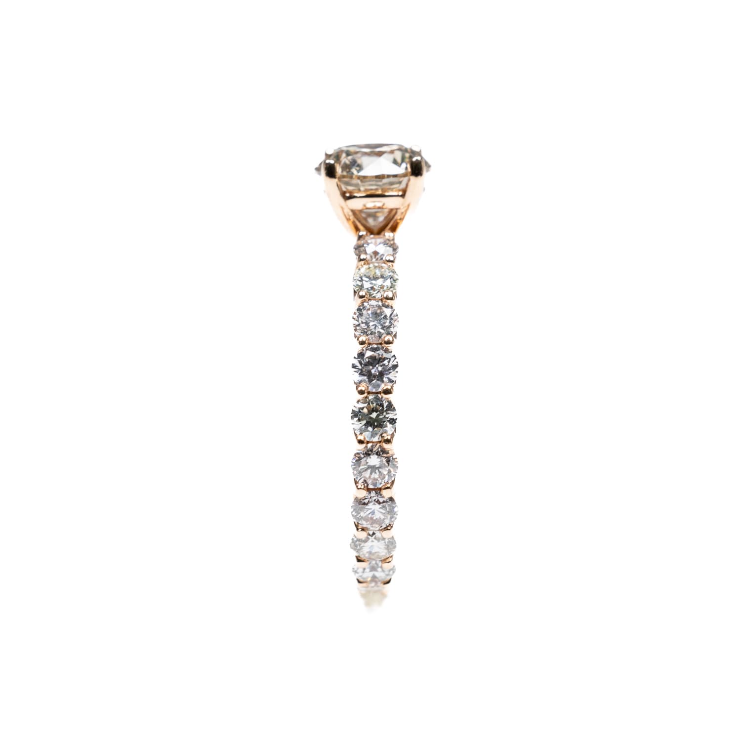 Eternity Diamond Rose Gold Ring - LKB Jewellers