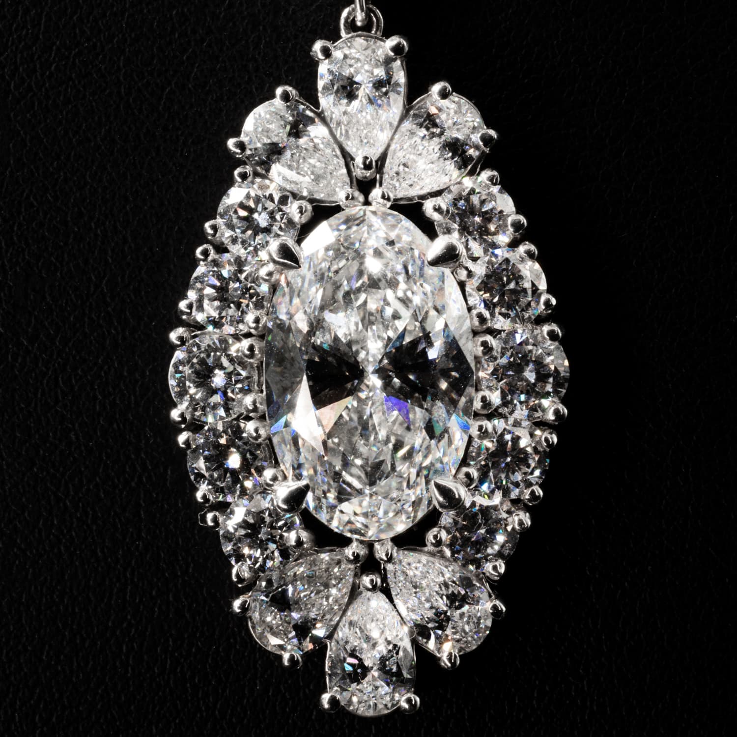 Regal Marquise Diamond Pendant - LKB Jewellers