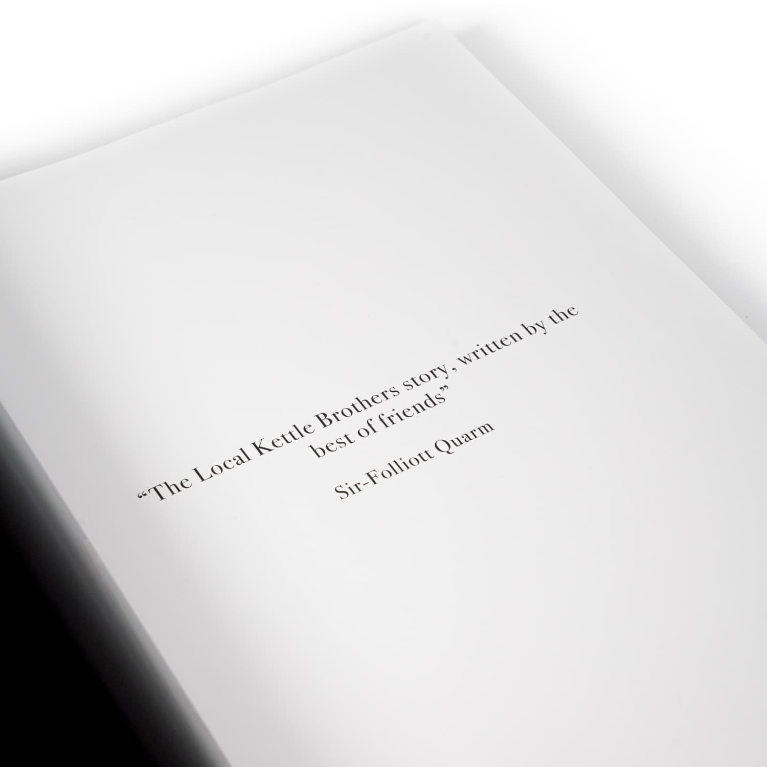 The Local Kettle Brothers Coffee Table Book - 2023 Collection - LKB Jewellers