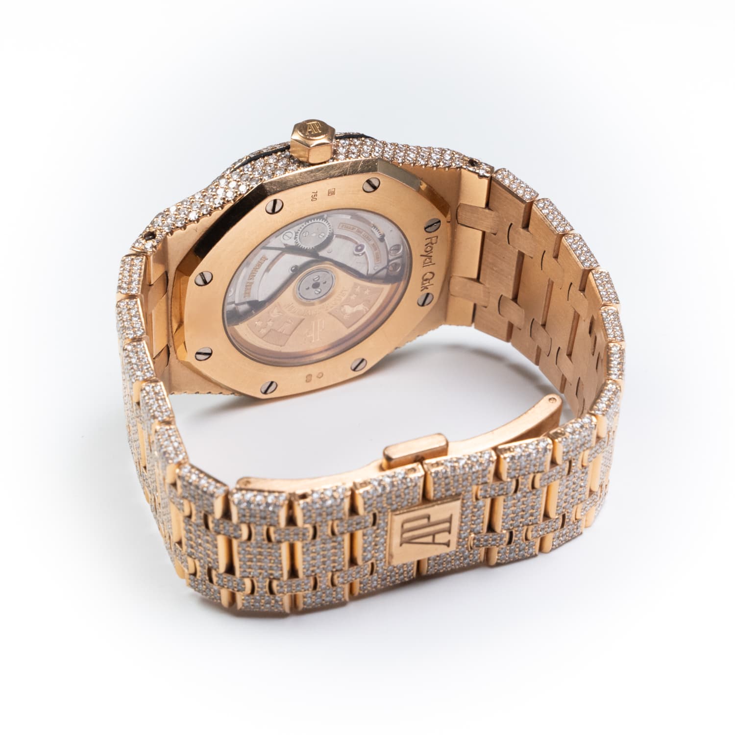 Audemars Piguet Royal Oak Diamond Afterset - LKB Jewellers
