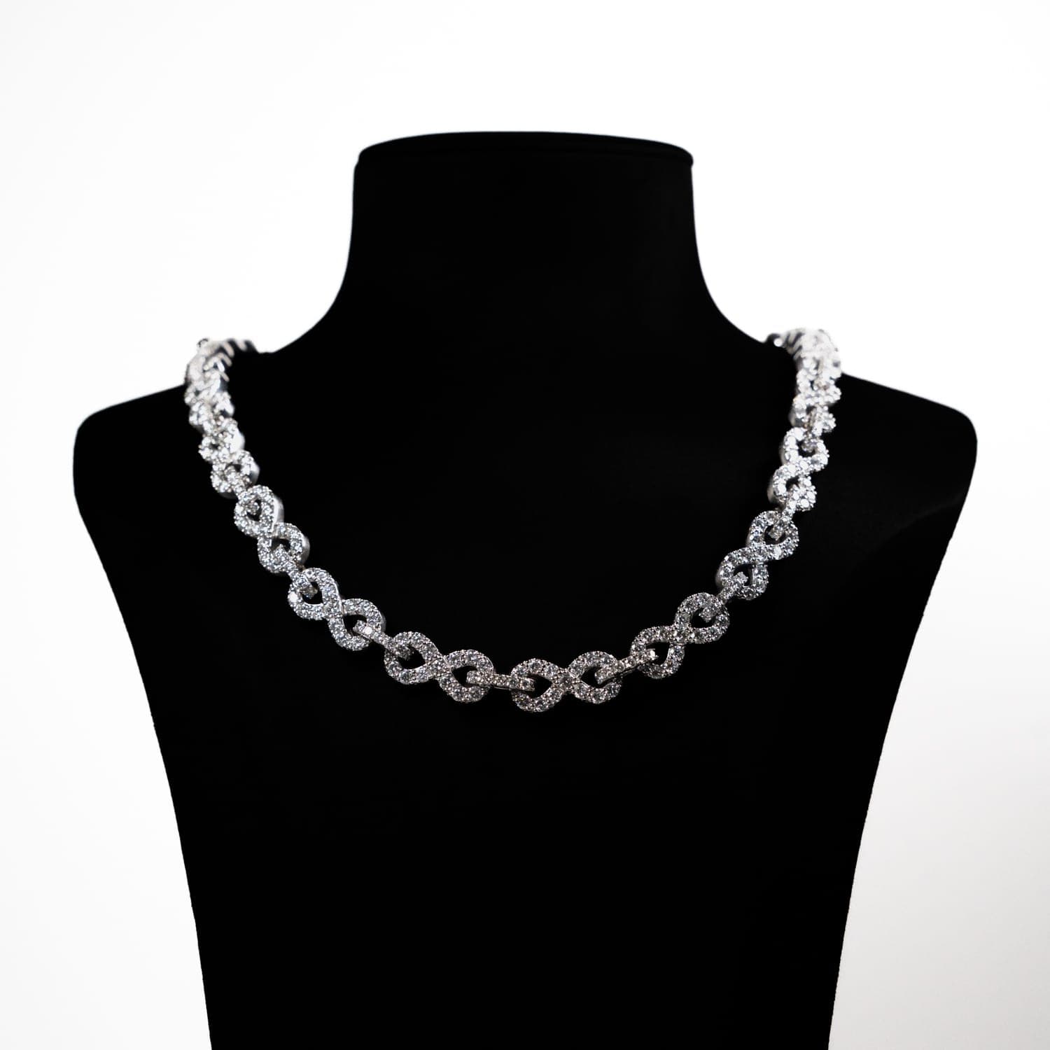 Diamond Infinity Link Necklace