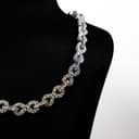 Diamond Infinity Link Necklace thumbnail 3