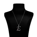 Script Initial Pendant, Letter E thumbnail 1