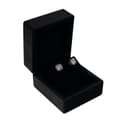 Round Diamond Stud Earrings, Classic thumbnail 3