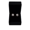 Round Diamond Stud Earrings, Larger thumbnail 1